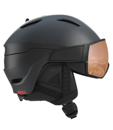 Шлем DRIVER S Black/Red Accent/UNIV