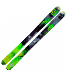 Г/лыжи Salomon Q-105 Black/Green (14/15)